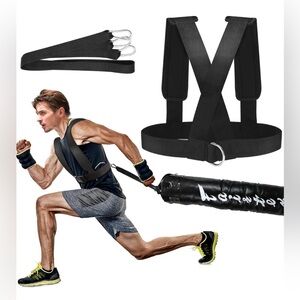 YNXing Sled Harness Workout Resistance and Assistance Trainer